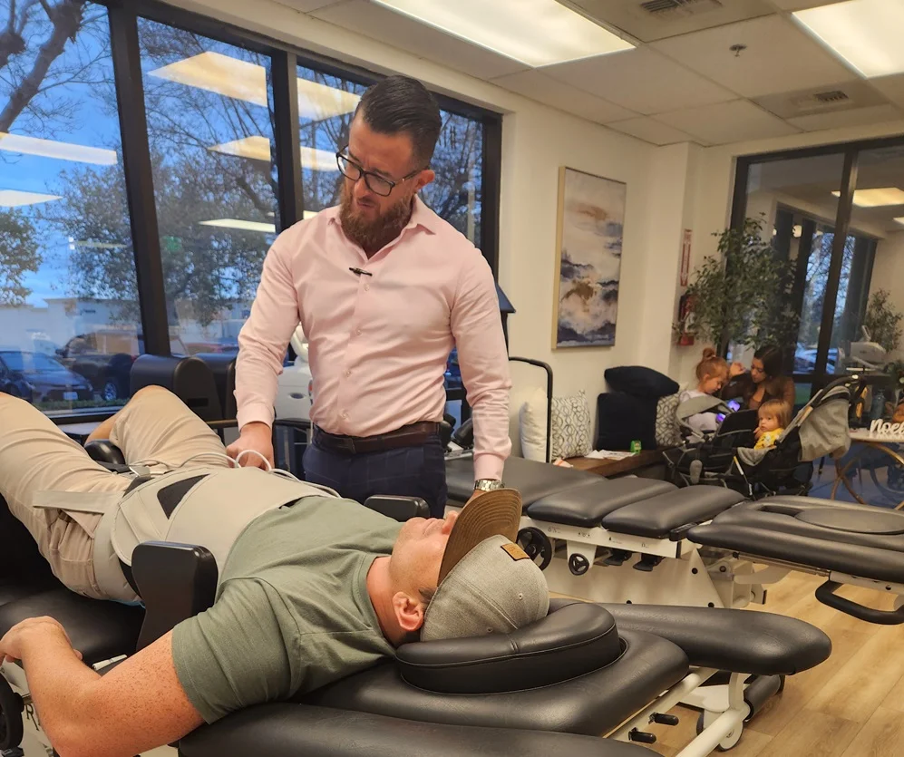 chiro-checkup-on-man.jpg Automobile Injury Chiropractor Etobicoke ON for Fast Recovery